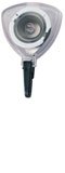 43269WT: Badge Reel - Triangle - White