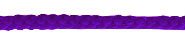 43501PRMA: Round Woven Stock Lanyard - Purple
