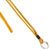 Stock Lanyard - Round Woven Breakaway w/ Split Ring - Orange