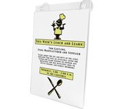 43515: Acrylic Hanging Sign - 8.5 x 11 Vertical
