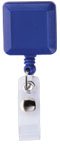 43770BL: Badge Reel - Square - Blue