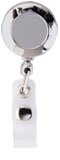 43801SV: Badge Reel - Round - Silver