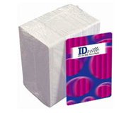 43910: PVC Plastic Card - 10 Mil White