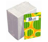 44018: PVC Plastic Card - 24 Mil Adhesive w/Mylar Back