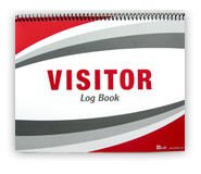 44056: Visitor Log-In Bundle - Refill Log Book