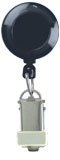 45188BK: Badge Reel - Slot Free - Black