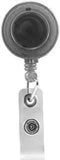45198BK: Badge Reel - Translucent - Black
