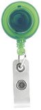 45198GR: Badge Reel - Translucent - Green