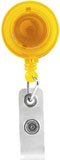 45198YL: Badge Reel - Translucent - Yellow