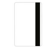 46484: PVC Plastic Card - 30mil w/1/2in HiCo Magnetic Stripe