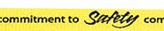 46643BAC: Themed Event Lanyard - Safety Commitment Breakaway w/ Clip
