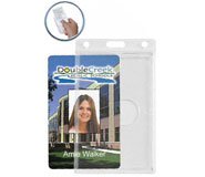 46649: Badge Holder - Hard Card - Vertical
