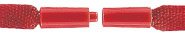 46659RD: Lanyard - 2-Way Breakaway - Red
