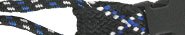 467051BK: Lanyard - Double Duty - Black - Breakaway