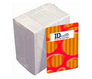 46722WT: PVC Composite Card - 30 Mil White - 60/40