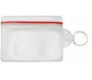 46742: Badge Holder - Sealable w/ Ring - Vertical