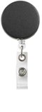 46746: Badge Reel - Heavy Duty - Matte Black/Chrome