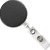Badge Reel - Heavy Duty - Matte Black/Chrome