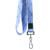 Designer Lanyards - Blue Paisley
