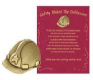 79231: Character Pin - Hard Hat: Safety Makes the Difference