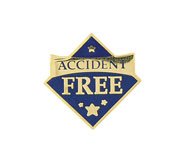 79379: Lapel Pin - Accident Free - Blue