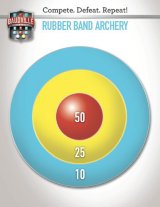 Baudville Games Rubber Band Archery Target