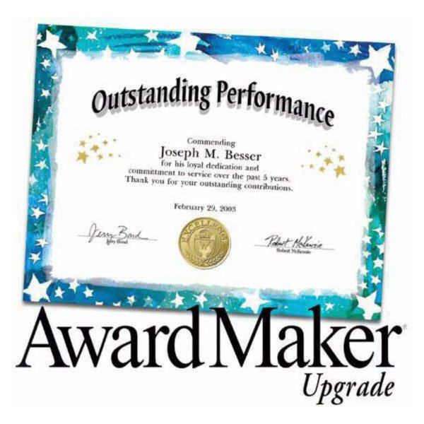 Software - Award Maker WIN Upgrade