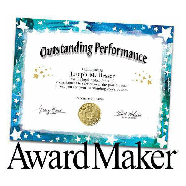 Software - Award Maker WIN CD