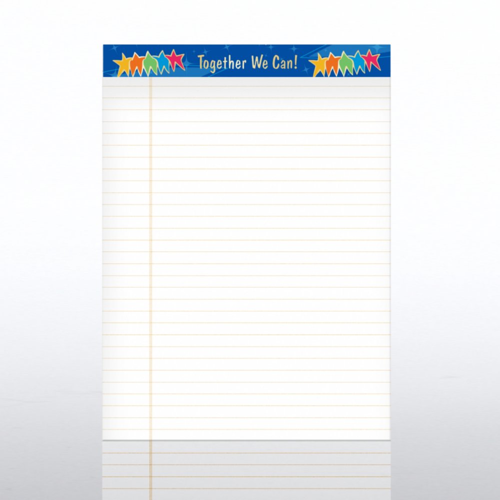 Full-Size Notepads - Together We Can