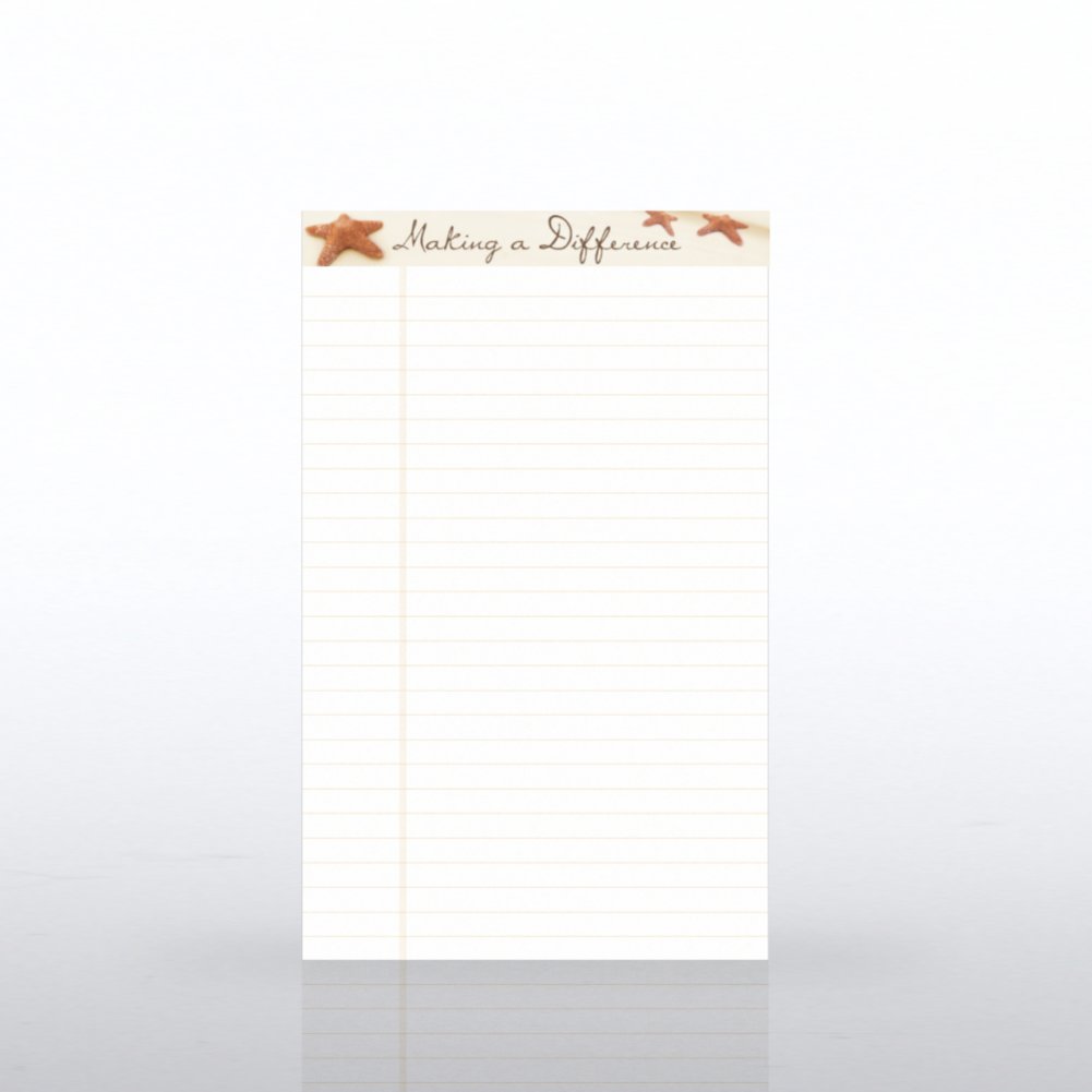 Half-Size Notepads - Starfish: Making a Difference