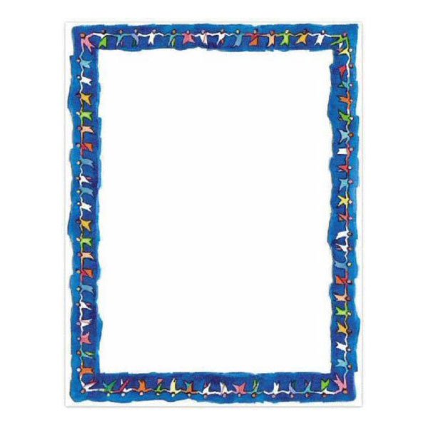Border Paper - TEAM Blue