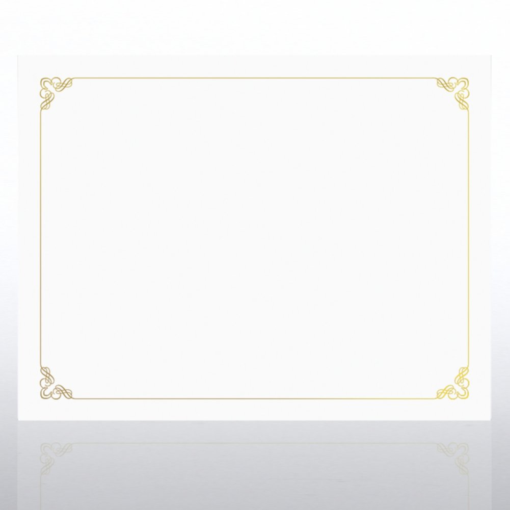 Foil Certificate Paper - Ornament CARD2