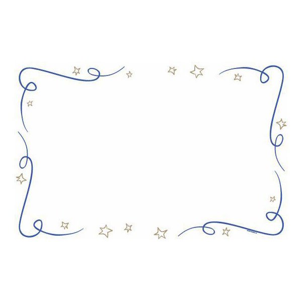 Jumbo Postcard - Stars and Streamers