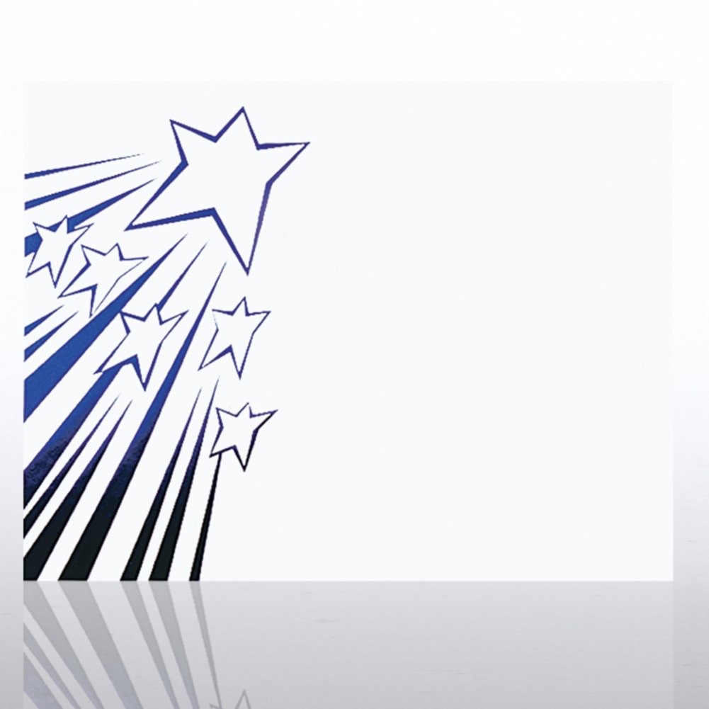 Foil Certificate Paper - Shooting Stars CARD2
