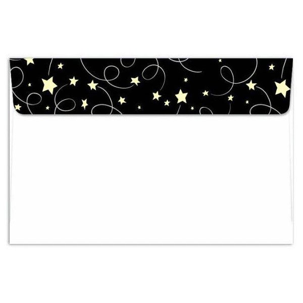 Envelope - Jumbo Postcard - Black Tie