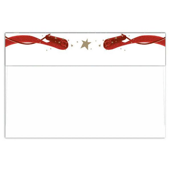 Envelope - Jumbo Postcard - Red Carpet