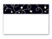 Envelope - Jumbo Postcard - Foil Black Tie