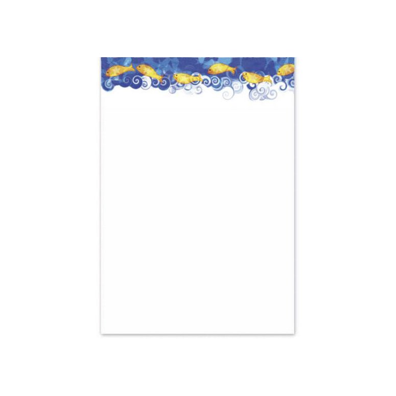 Half-Size Notepads - FISH