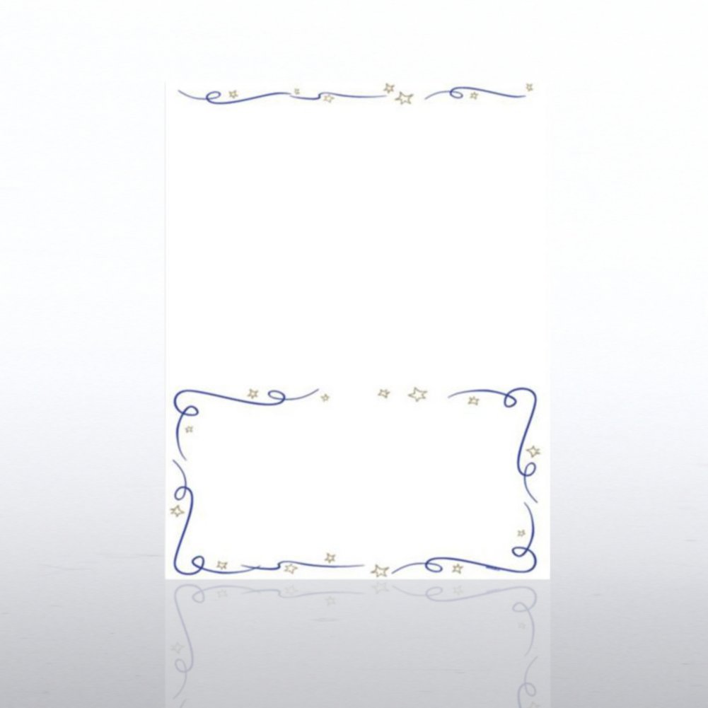Gift Certificate Letters -  Stars & Streamers