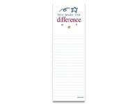 Quarter-Size Notepads - You Make the Difference