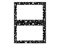Jumbo Postcard - Black Tie - Silver Foil