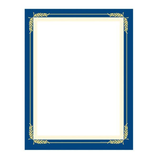 Border Paper - Formal Laurels - Gold Foil