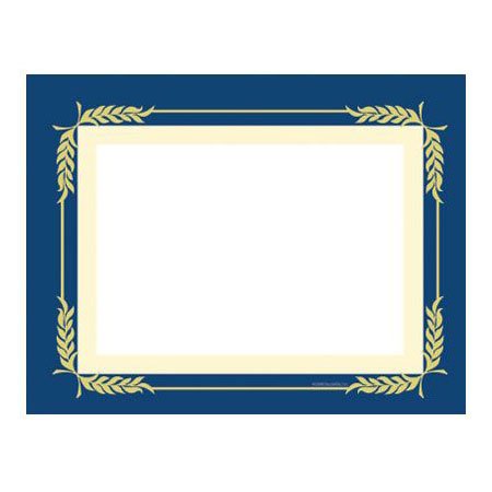 Postcard - Formal Laurels - Gold Foil