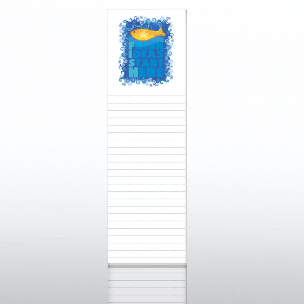 Quarter-Size Notepads - FISH