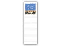 Quarter-Size Notepads - Power of Team