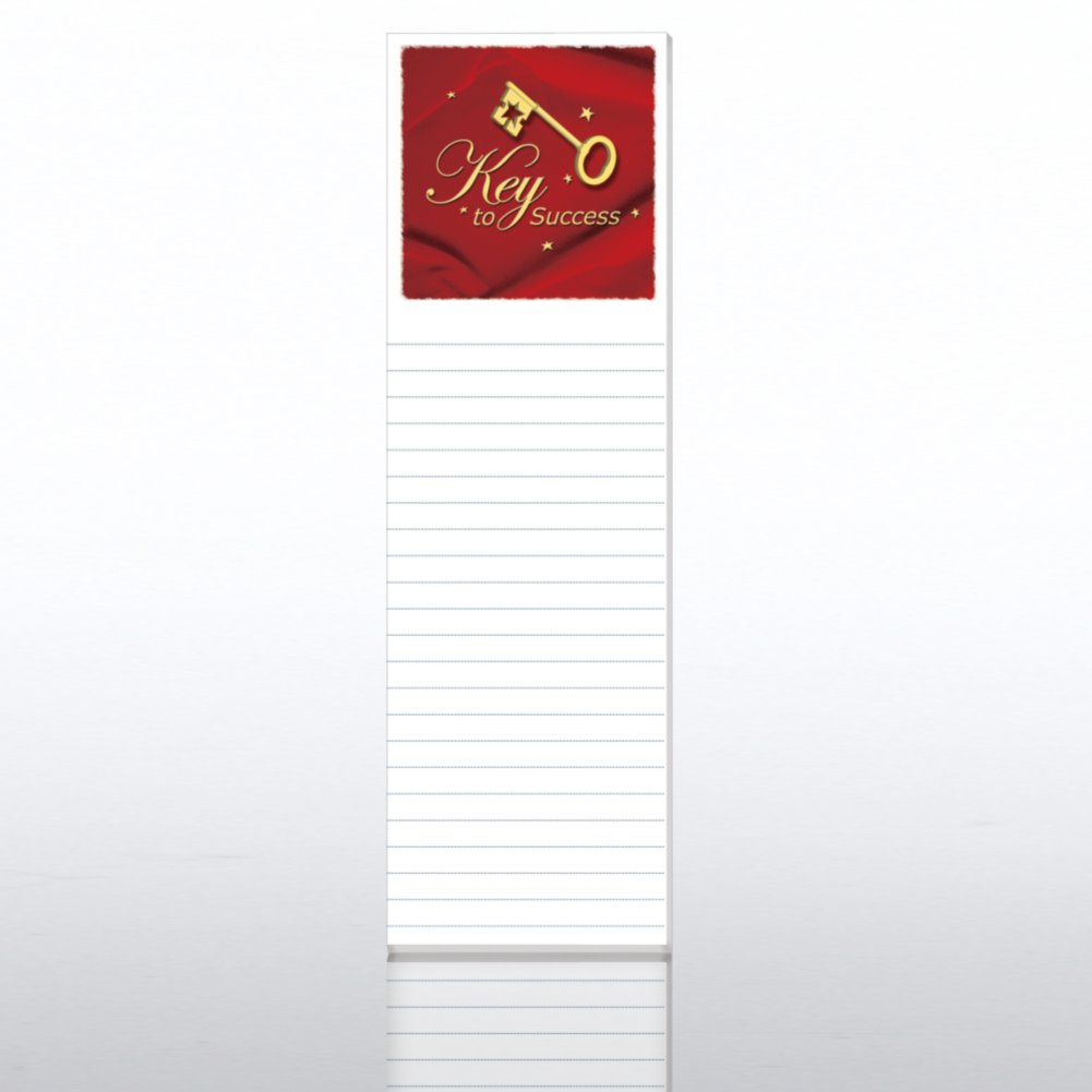 Quarter-Size Notepads - Key to Success