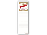 Quarter-Size Notepads - Red Carpet Service