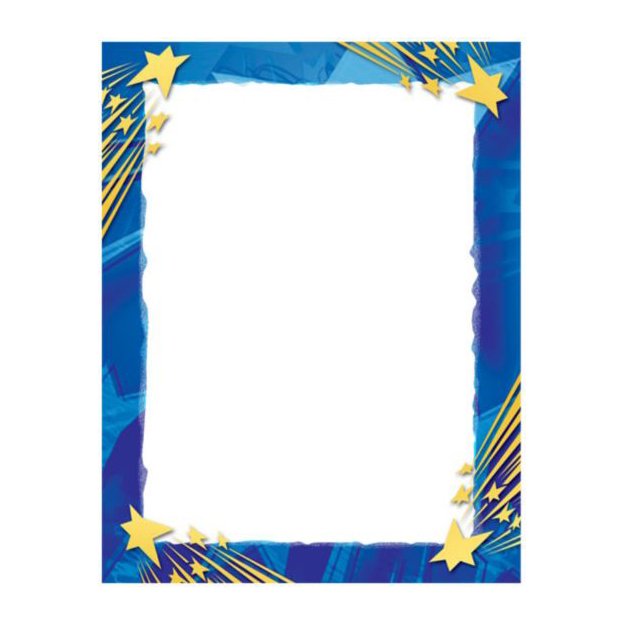 Border Paper - Above and Beyond Stars