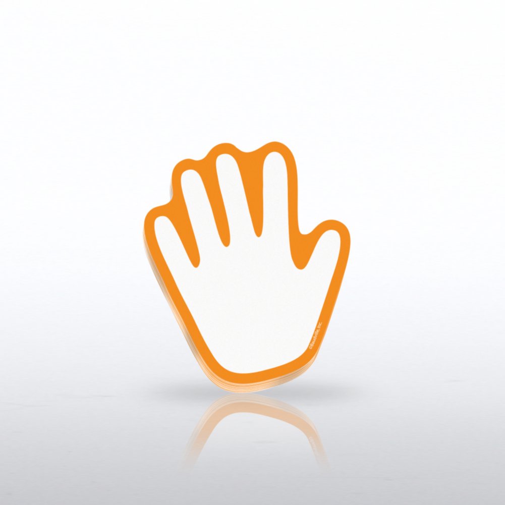 Taking-Note Pads - Give 'em a Hand