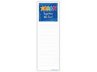 Quarter-Size Notepads - Together We Can